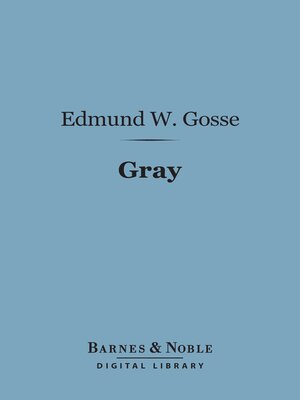 cover image of Gray (Barnes & Noble Digital Library)